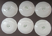 Load image into Gallery viewer, Vintage 1950s Tableware: Rare Crown Ducal Arizona Pattern. SIX ESPRESSO CUPS AND SAUCERS
