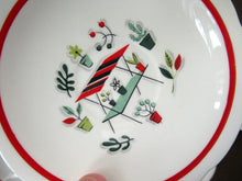 Load image into Gallery viewer, Vintage 1950s Tableware: Rare Crown Ducal Arizona Pattern. SIX ESPRESSO CUPS AND SAUCERS
