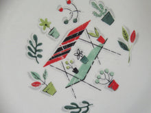 Load image into Gallery viewer, 1950s Atomic Garden Design. Crown Ducal Arizona Pattern  Pair of Side Plates
