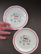Load image into Gallery viewer, 1950s Atomic Garden Design. Crown Ducal Arizona Pattern  Pair of Side Plates

