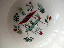 Load image into Gallery viewer, 1950s Atomic Garden Design. Crown Ducal Arizona Pattern  Round Bowls
