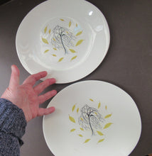 Load image into Gallery viewer, 1950s Johnson Brothers Autumn Leaves Pair of Ovel Serving Plates
