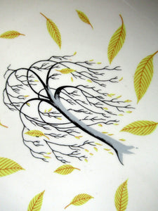 1950s Johnson Brothers Autumn Leaves Set of Six Oval Bowls
