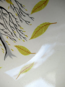1950s Johnson Brothers Autumn Leaves Set of Five Oval Bowls