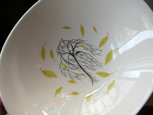 1950s Johnson Brothers Autumn Leaves Set of Five Oval Bowls