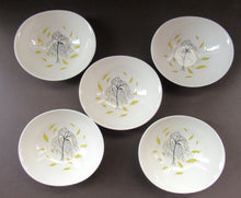 Load image into Gallery viewer, 1950s Johnson Brothers Autumn Leaves Set of Five Oval Bowls
