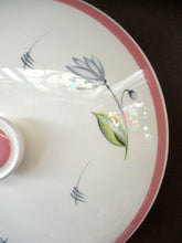 Load image into Gallery viewer, Crown Ducal Lidded Serving Dish Pink Water Lily Pattern
