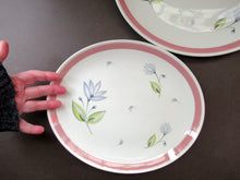 Load image into Gallery viewer, Two Crown Ducal Serving Platters Pink Water Lily Pattern
