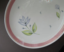 Load image into Gallery viewer, Two Crown Ducal Serving Platters Pink Water Lily Pattern
