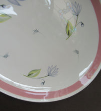 Load image into Gallery viewer, Two Crown Ducal Serving Platters Pink Water Lily Pattern
