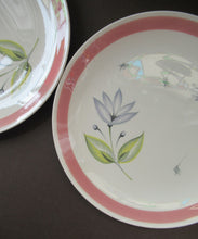 Load image into Gallery viewer, Two Crown Ducal Dessert Plates Pink Water Lily Pattern

