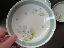 Load image into Gallery viewer, Set of Four Small Crown Ducal Water Lily Pattern 
