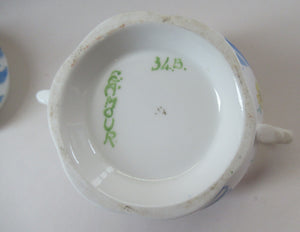 Christine Amour 1930s Bough LIdded Pot Scottish Art Pottery