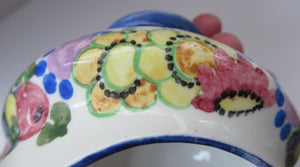 1920s Scottish Art Pottery Jug MakMerry Mak Merry Art Nouveau Flowers