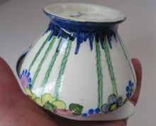 Load image into Gallery viewer, 1920s Scottish Art Pottery Jug MakMerry Mak Merry Art Nouveau Flowers
