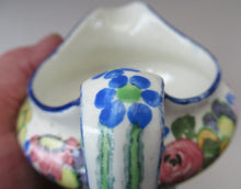 Load image into Gallery viewer, 1920s Scottish Art Pottery Jug MakMerry Mak Merry Art Nouveau Flowers
