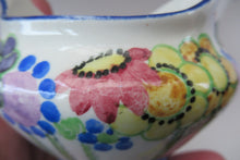 Load image into Gallery viewer, 1920s Scottish Art Pottery Jug MakMerry Mak Merry Art Nouveau Flowers
