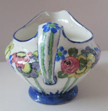 Load image into Gallery viewer, 1920s Scottish Art Pottery Jug MakMerry Mak Merry Art Nouveau Flowers
