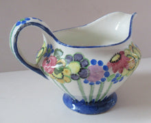 Load image into Gallery viewer, 1920s Scottish Art Pottery Jug MakMerry Mak Merry Art Nouveau Flowers
