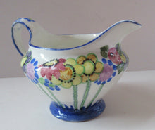 Load image into Gallery viewer, 1920s Scottish Art Pottery Jug MakMerry Mak Merry Art Nouveau Flowers
