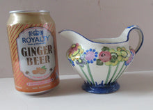 Load image into Gallery viewer, 1920s Scottish Art Pottery Jug MakMerry Mak Merry Art Nouveau Flowers
