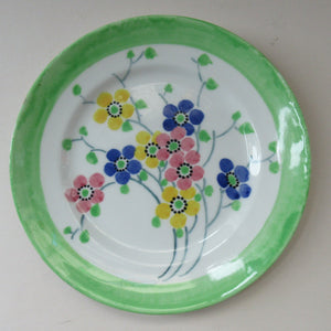 1930s Bough Pottery Cup,  Saucer & Side Plate