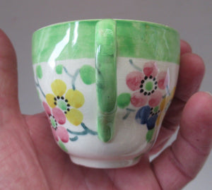 1930s Bough Pottery Cup,  Saucer & Side Plate