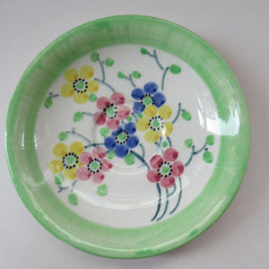 1930s Bough Pottery Cup,  Saucer & Side Plate