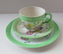 Load image into Gallery viewer, 1930s Bough Pottery Cup,  Saucer &amp; Side Plate
