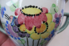 Load image into Gallery viewer, 1920s Mak Merry Lidded Pot with Art Nouveau Flowers
