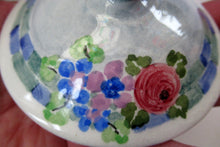 Load image into Gallery viewer, 1920s Mak Merry Lidded Pot with Art Nouveau Flowers
