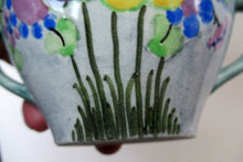 Load image into Gallery viewer, 1920s Mak Merry Lidded Pot with Art Nouveau Flowers
