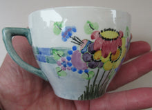 Load image into Gallery viewer, 1920s Mak Merry Lidded Pot with Art Nouveau Flowers
