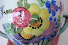 Load image into Gallery viewer, 1920s Mak Merry Lidded Pot with Art Nouveau Flowers
