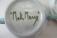 Load image into Gallery viewer, 1920s Mak Merry Lidded Pot with Art Nouveau Flowers
