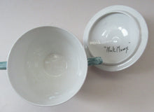 Load image into Gallery viewer, 1920s Mak Merry Lidded Pot with Art Nouveau Flowers
