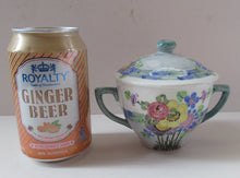 Load image into Gallery viewer, 1920s Mak Merry Lidded Pot with Art Nouveau Flowers
