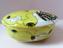 Load image into Gallery viewer, 1930s Bough Pottery Japanese Inspired Lidded Trinket Dish Christina Chrissie Amou
