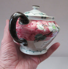 Load image into Gallery viewer, 1920s MakMerry Mak Merry Scottish Pottery Teapot. White Prunus Catherine Blair
