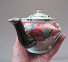 Load image into Gallery viewer, 1920s MakMerry Mak Merry Scottish Pottery Teapot. White Prunus Catherine Blair
