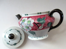 Load image into Gallery viewer, 1920s MakMerry Mak Merry Scottish Pottery Teapot. White Prunus Catherine Blair
