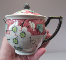 Load image into Gallery viewer, 1920s MakMerry Mak Merry Scottish Pottery Teapot. White Prunus Catherine Blair

