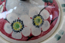 Load image into Gallery viewer, 1920s MakMerry Mak Merry Scottish Pottery Teapot. White Prunus Catherine Blair
