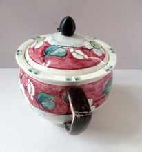 Load image into Gallery viewer, 1920s MakMerry Mak Merry Scottish Pottery Teapot. White Prunus Catherine Blair
