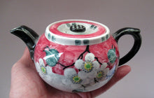 Load image into Gallery viewer, 1920s Scottish Art Pottery Makmerry Mak Merry Prunus Teapot
