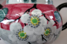 Load image into Gallery viewer, 1920s Scottish Art Pottery Makmerry Mak Merry Prunus Teapot
