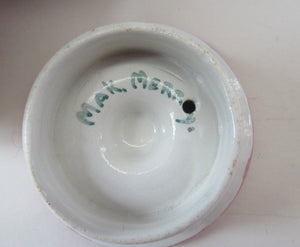 1920s Scottish Art Pottery Makmerry Mak Merry Prunus Teapot