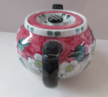 Load image into Gallery viewer, 1920s Scottish Art Pottery Makmerry Mak Merry Prunus Teapot
