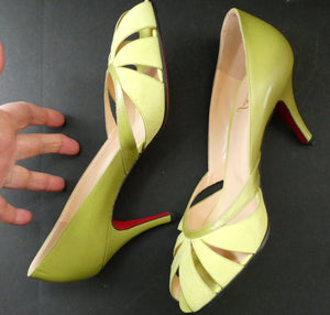 Pre-Loved Louboutin Shoes UK Size 5 1/2 Original Box. As New