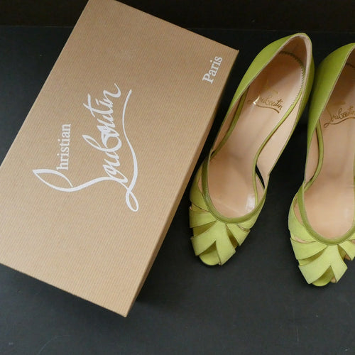 Pre-Loved Louboutin Shoes UK Size 5 1/2 Original Box. As New